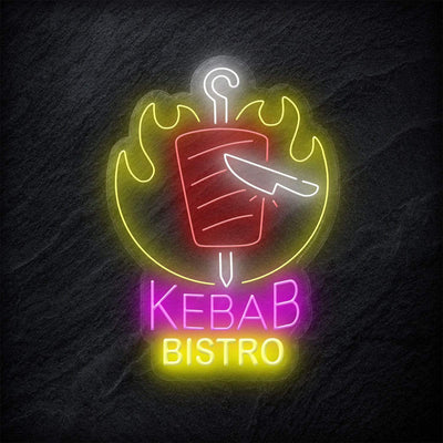 "Kebab Bistro" Neonschild - NEONEVERGLOW