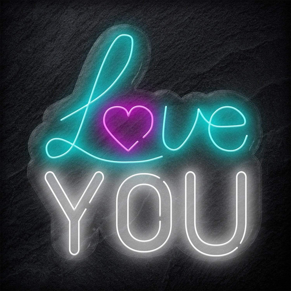 "Love You" Neon Schild - NEONEVERGLOW