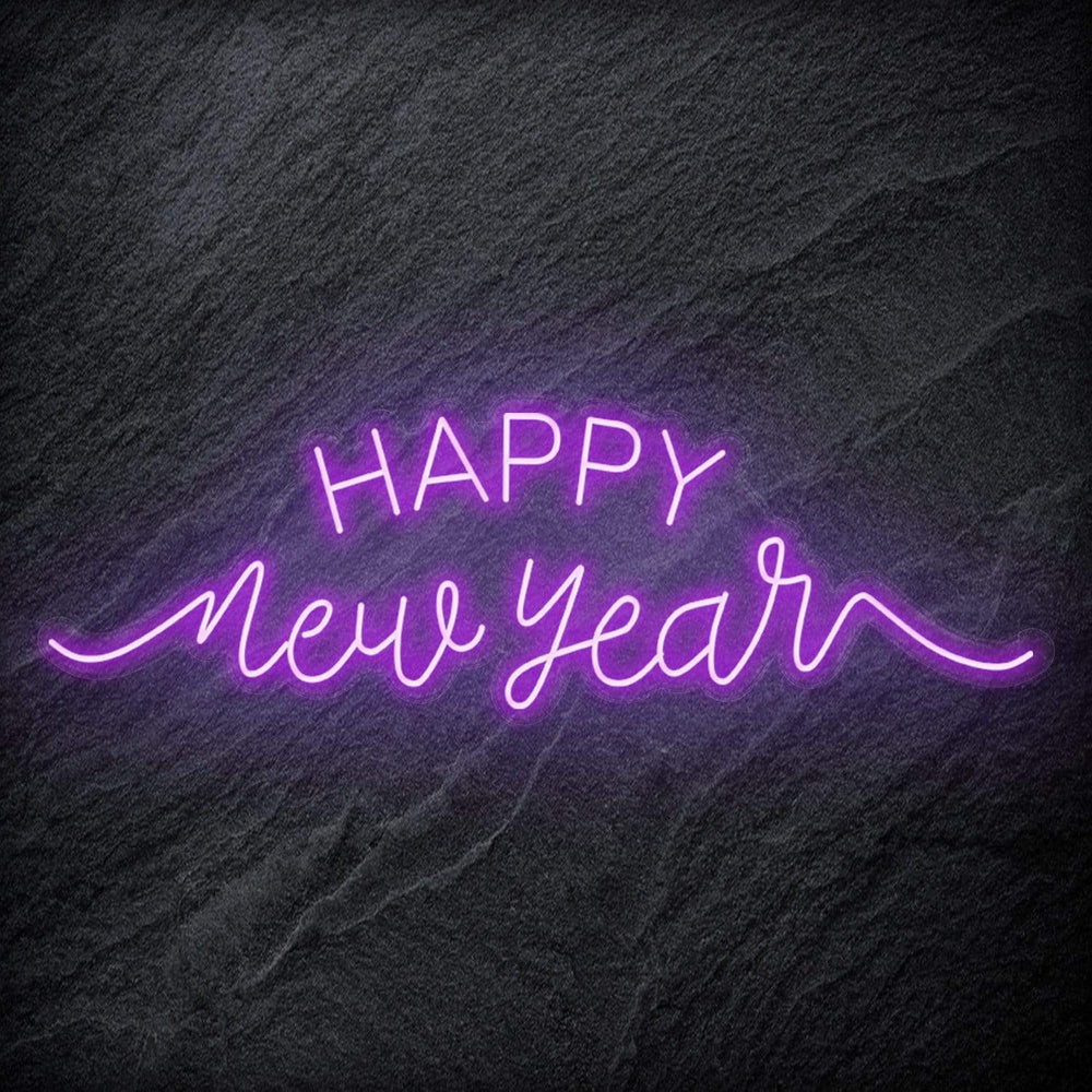 "Happy New Year" Neonschild - NEONEVERGLOW