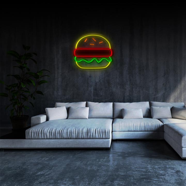 "Burger" Neonschild Sign Schriftzug - NEONEVERGLOW