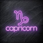 "Capricorn" LED Neonschild - NEONEVERGLOW