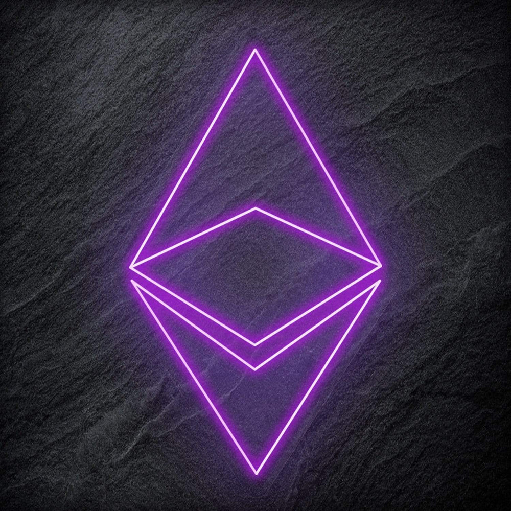 "Ethereum" Neonschild - NEONEVERGLOW