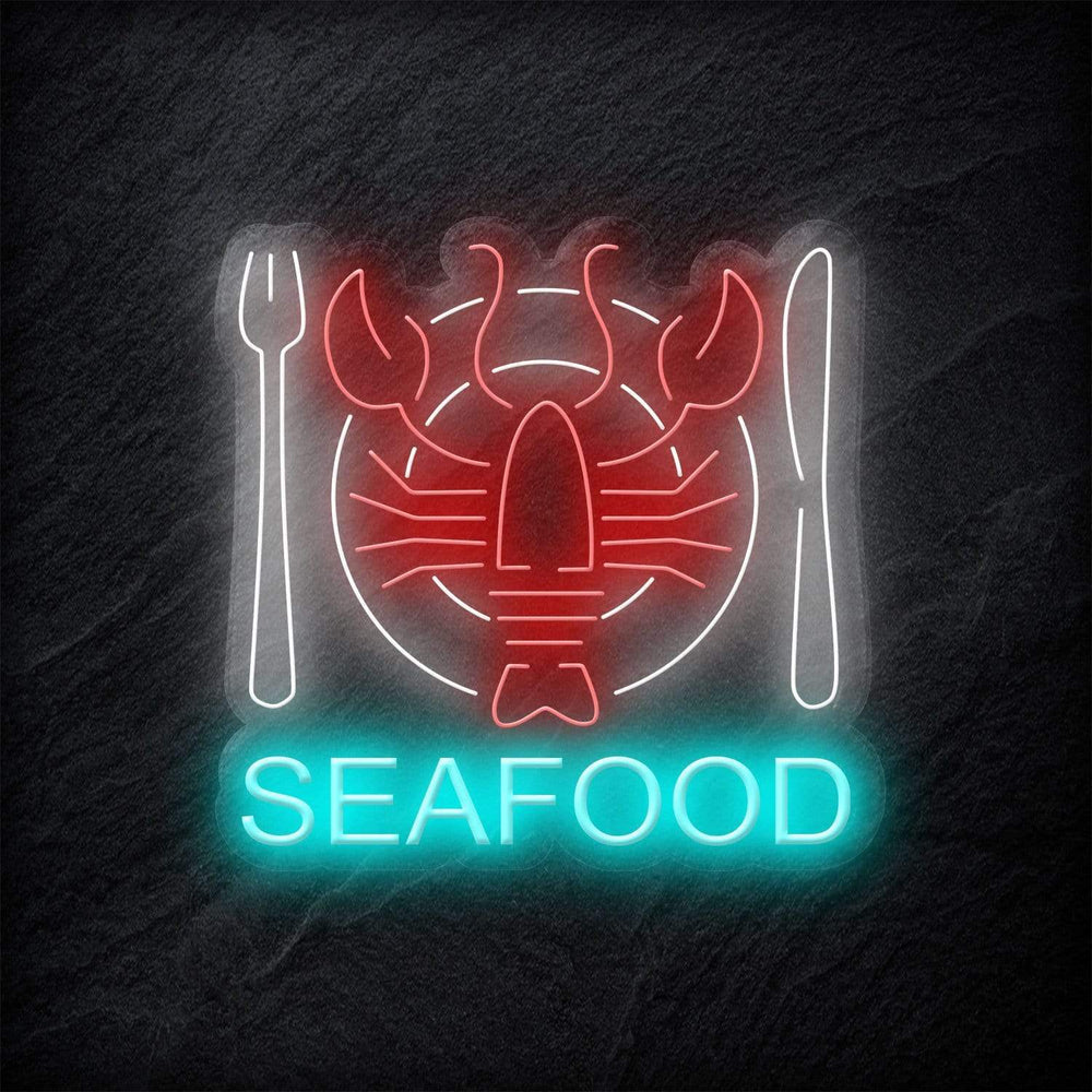 "Sea Food" Neon Schild - NEONEVERGLOW