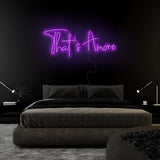 "That´s Amore" LED Neon Sign Schriftzug - NEONEVERGLOW