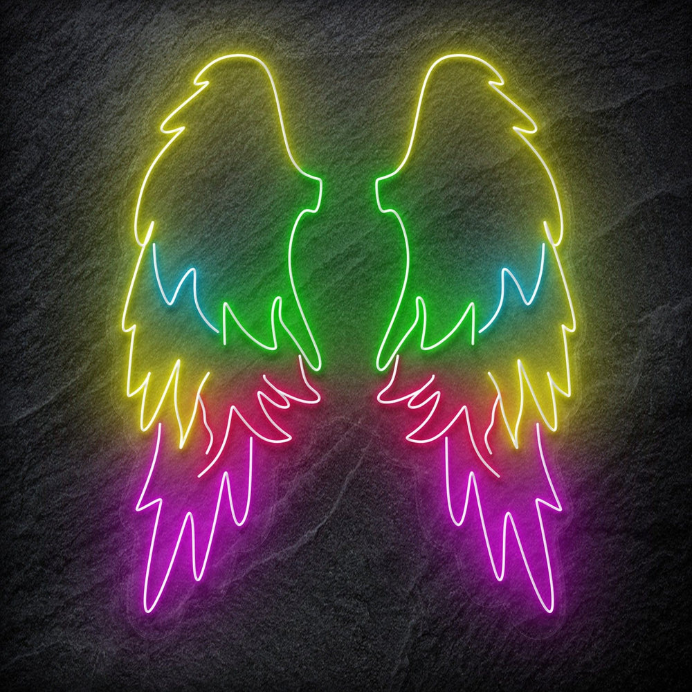 "Wings" LED Neon Sign