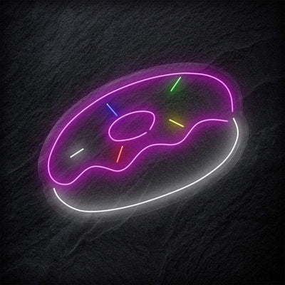 "Donut" Neonschild Sign - NEONEVERGLOW