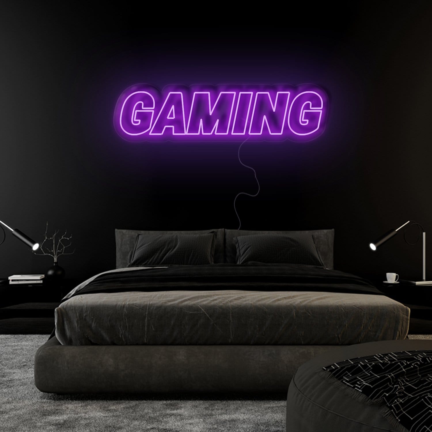 "Gaming" LED Game Neonschild Sign Schriftzug - NEONEVERGLOW