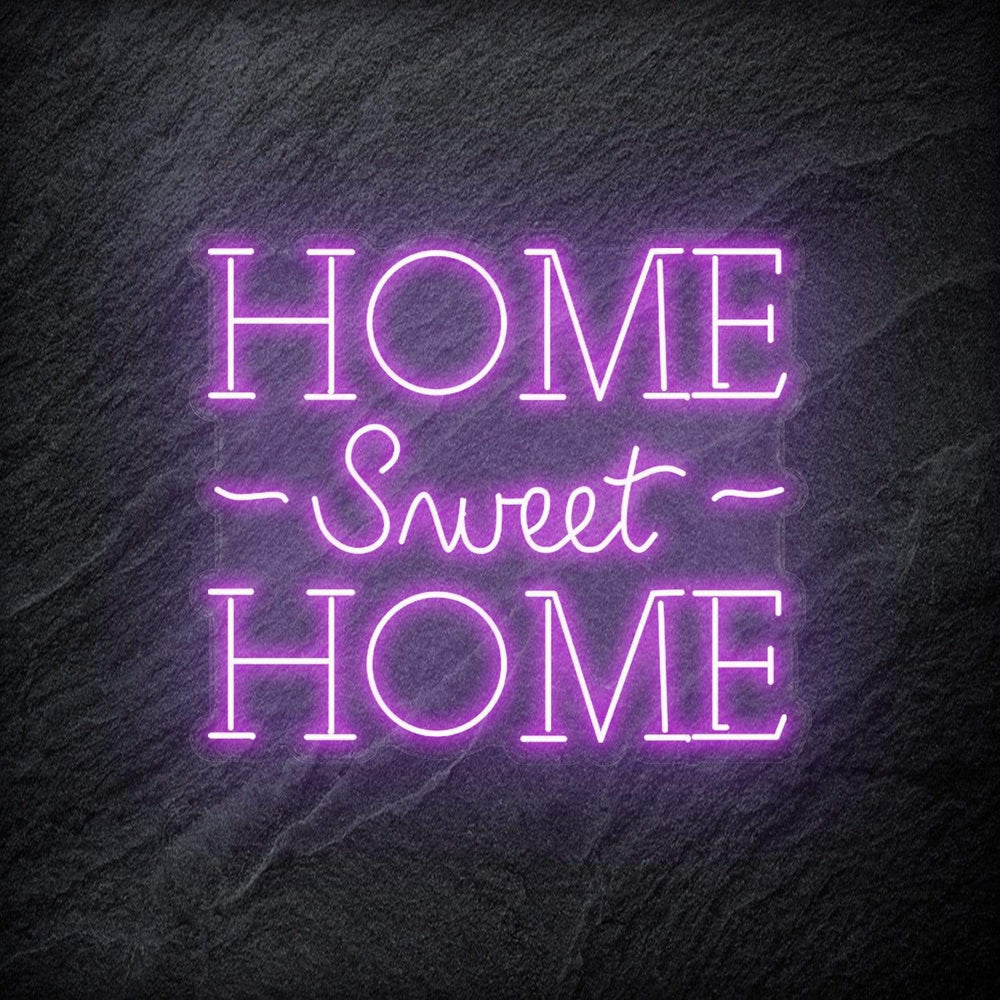 "Home Sweet Home" Neonschild - NEONEVERGLOW