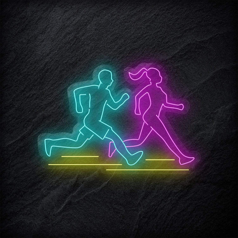 "Joggen" Neonschild Sign - NEONEVERGLOW