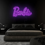"Barbie" LED Neon Sign Schriftzug - NEONEVERGLOW