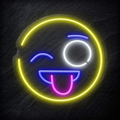 "Emoji" Neonschild - NEONEVERGLOW