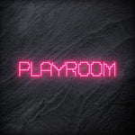 "Playroom" LED Neon Schriftzug - NEONEVERGLOW