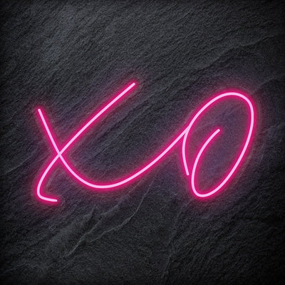 "Xo" Neonschild Sign Schriftzug - NEONEVERGLOW