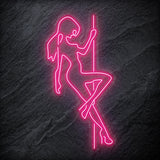 " Tanzende Frau " LED  Neonschild Sign - NEONEVERGLOW
