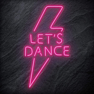 " Let´s Dance " Neon Schriftzug - NEONEVERGLOW