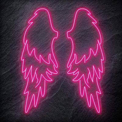 "Flügel Wings" Neonschild Sign - NEONEVERGLOW