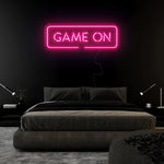 "Game On" LED  Neonschild Sign Schriftzug - NEONEVERGLOW