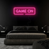 "Game On" LED  Neonschild Sign Schriftzug - NEONEVERGLOW