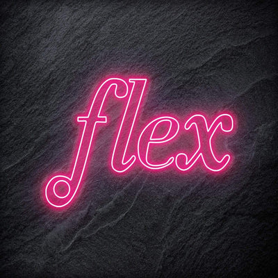 "Flex" Neonschild - NEONEVERGLOW