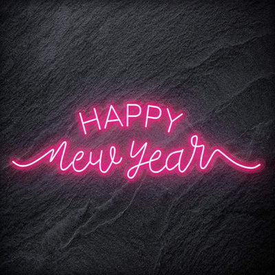 "Happy New Year" Neonschild - NEONEVERGLOW