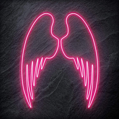 "Flügel" Neonschild Sign Schriftzug - NEONEVERGLOW