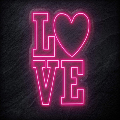 "LoVe" Neon Schild - NEONEVERGLOW