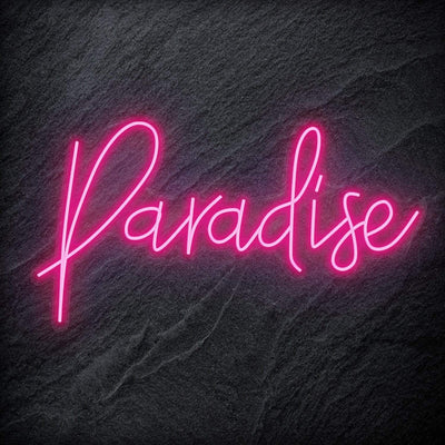 "Paradise" Neon Schriftzug Sign - NEONEVERGLOW