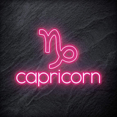 "Capricorn" Neonschild - NEONEVERGLOW