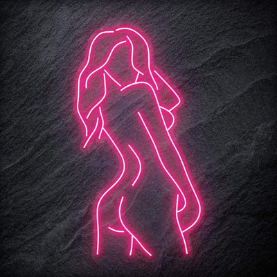 "Girl" Neonschild Sign - NEONEVERGLOW