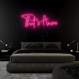 "That´s Amore" LED Neon Sign Schriftzug - NEONEVERGLOW