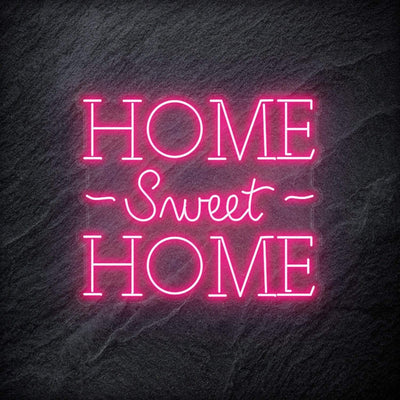"Home Sweet Home" Neonschild - NEONEVERGLOW