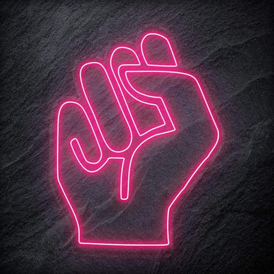 " Hoffnung" Neon Sign Schriftzug - NEONEVERGLOW
