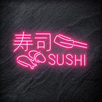 "Sushi" LED Neon Schild - NEONEVERGLOW