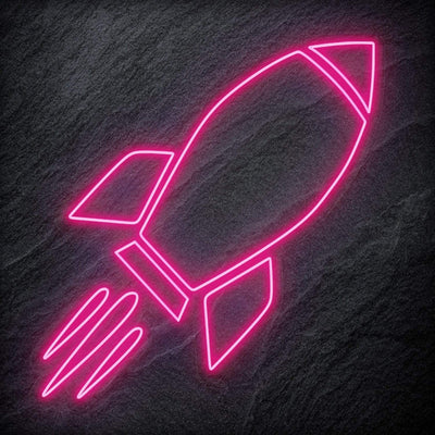 "Rocket" Neonschild - NEONEVERGLOW