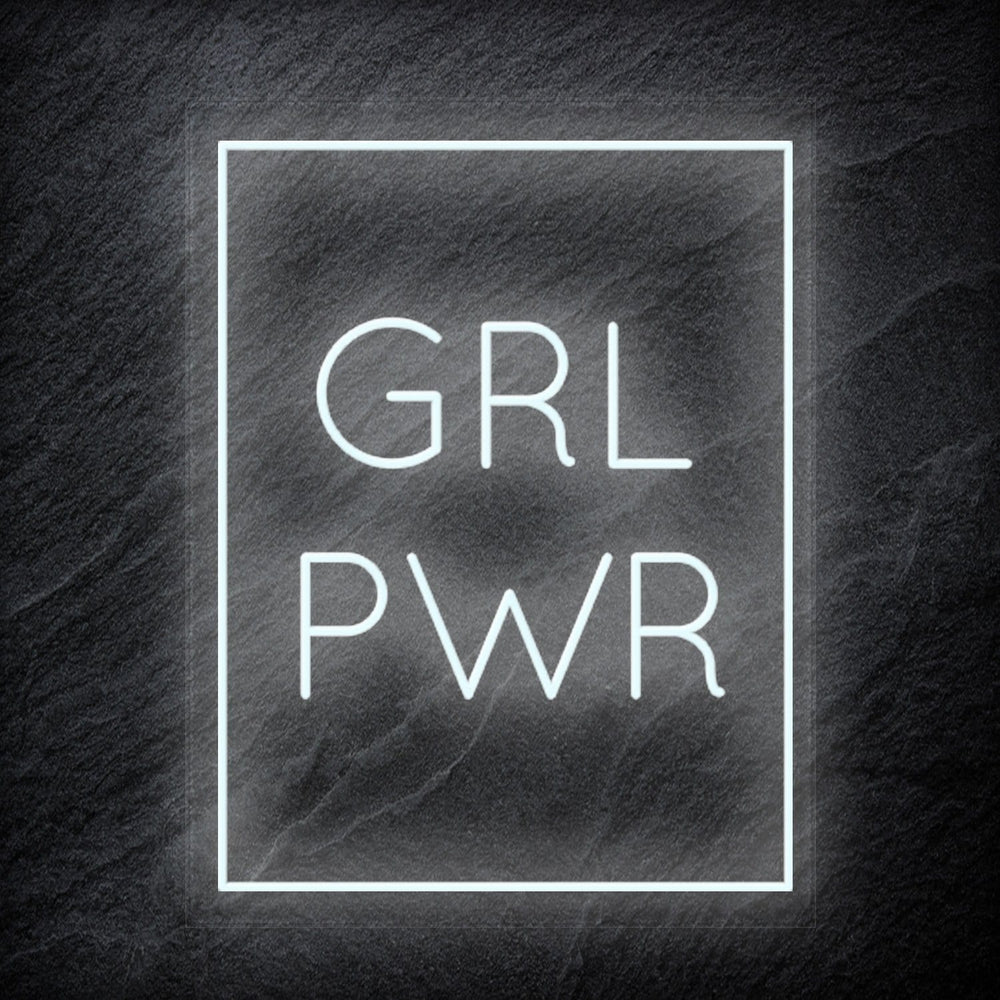 "Girl Power" Neon Schriftzug Sign - NEONEVERGLOW