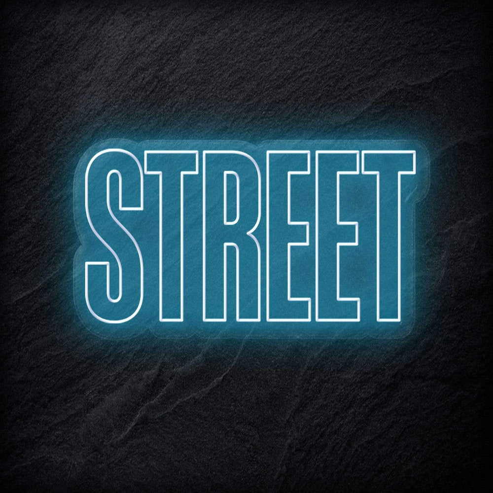 "Street" Neon Schriftzug - NEONEVERGLOW