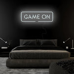 "Game On" LED  Neonschild Sign Schriftzug - NEONEVERGLOW