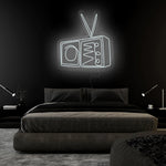 "TV Radio" LED Neonschild Sign - NEONEVERGLOW