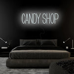 "Candy Shop" LED Neon Sign Schriftzug - NEONEVERGLOW
