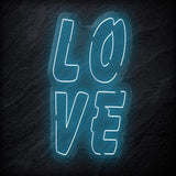 "L O V E " LED Neon Schriftzug - NEONEVERGLOW