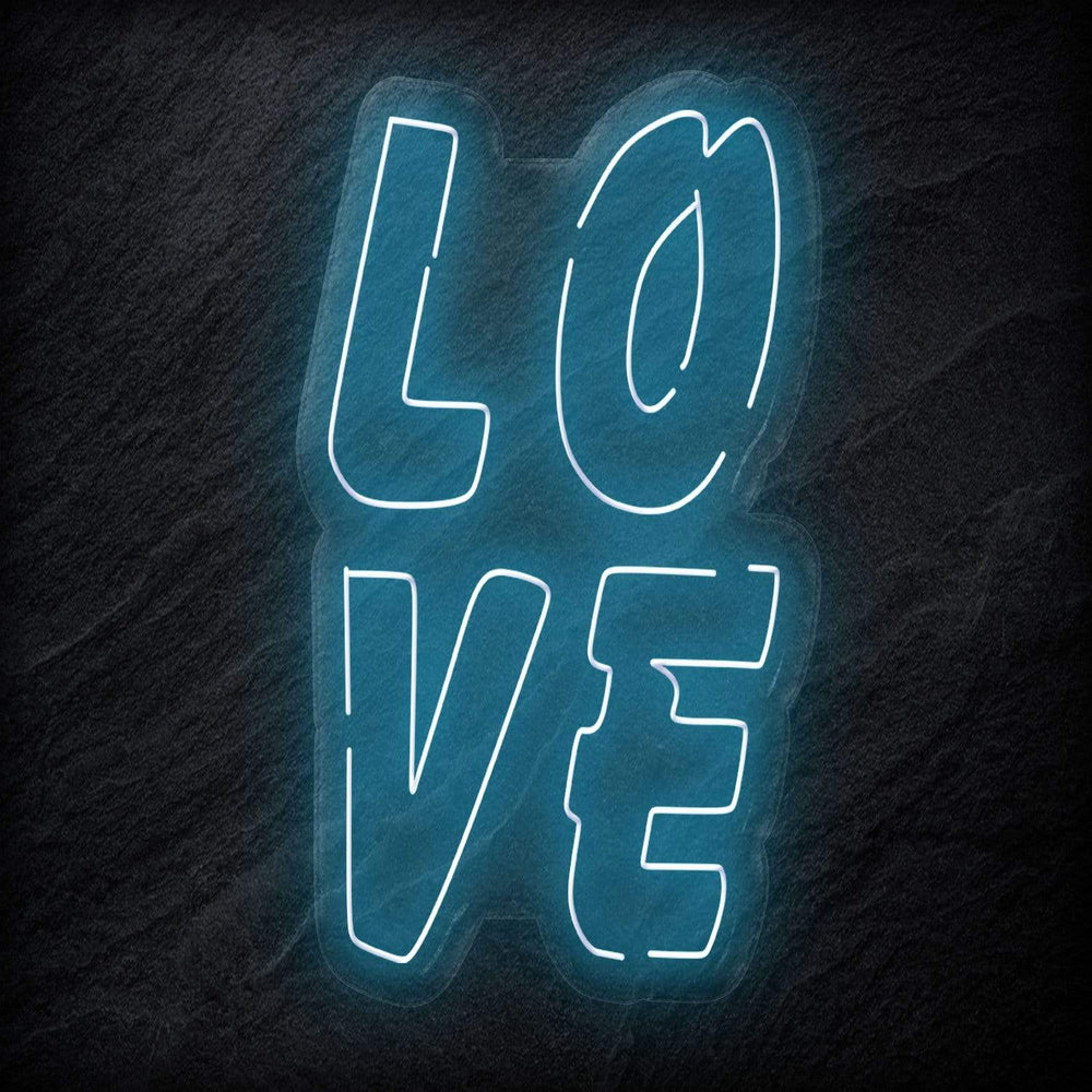 "L O V E " Neon Schriftzug - NEONEVERGLOW