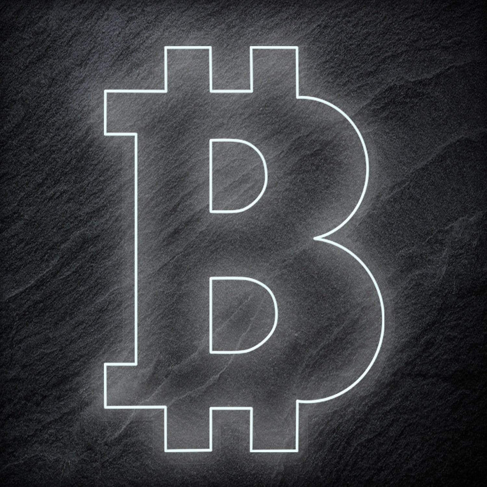 "Bitcoin" Neonschild - NEONEVERGLOW