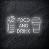 "Food and Drink" LED Neonschild - NEONEVERGLOW