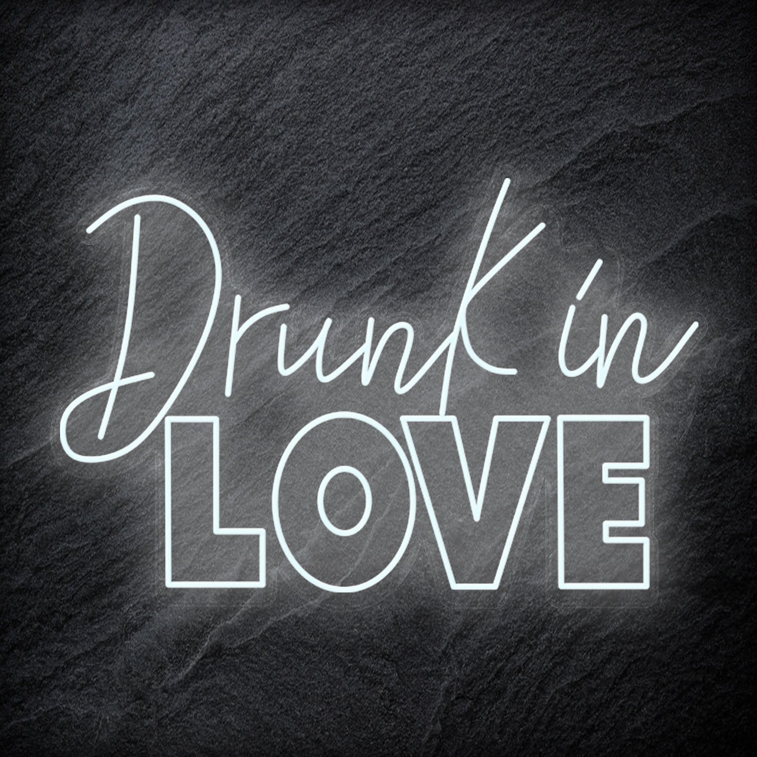 "Drunk in Love" LED Neon Schriftzug Sign - NEONEVERGLOW