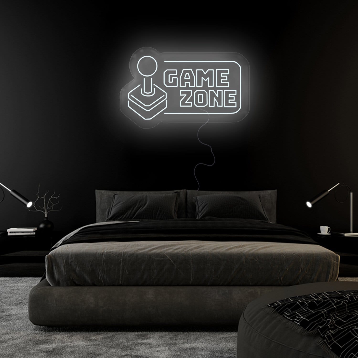 "Game Zone" LED Neonschild Sign - NEONEVERGLOW