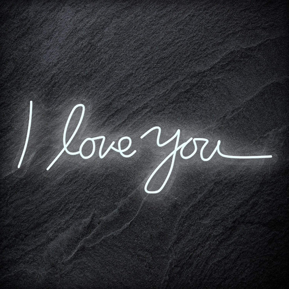 "I Love You" Neon Schriftzug Sign - NEONEVERGLOW