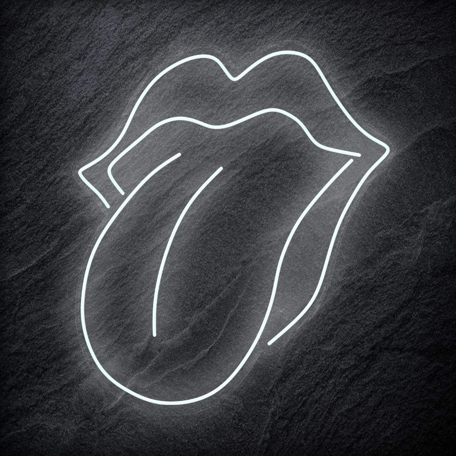 "Lips" LED Neonschild Schriftzug Sign - NEONEVERGLOW