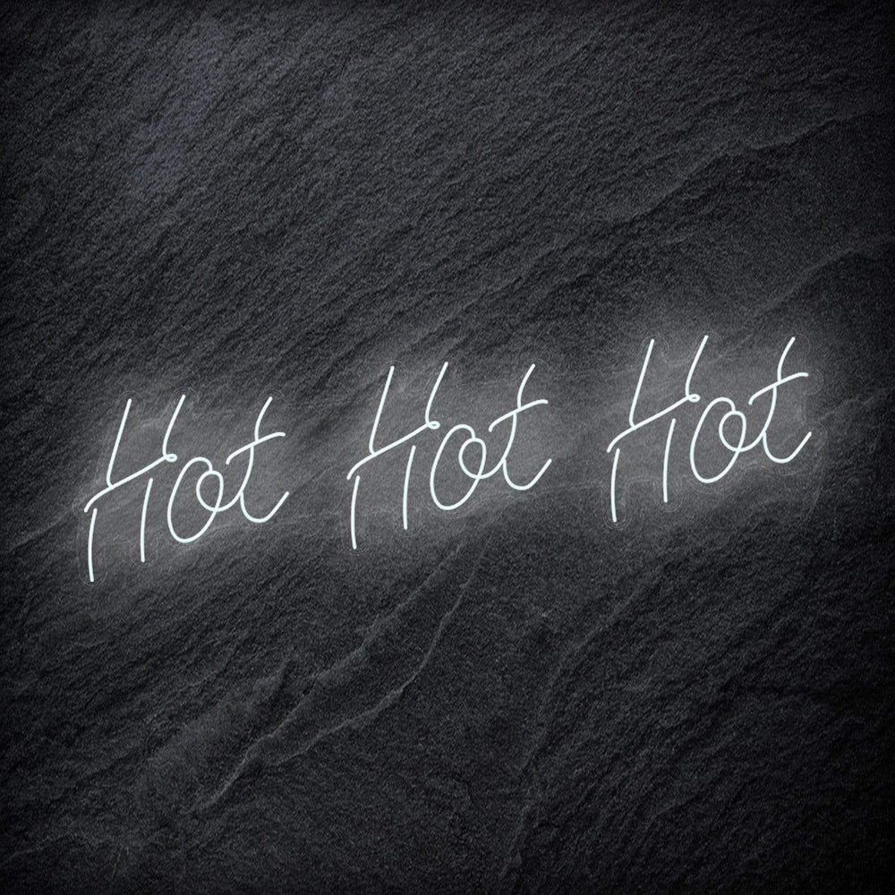 "Hot Hot Hot" Neon Schriftzug - NEONEVERGLOW