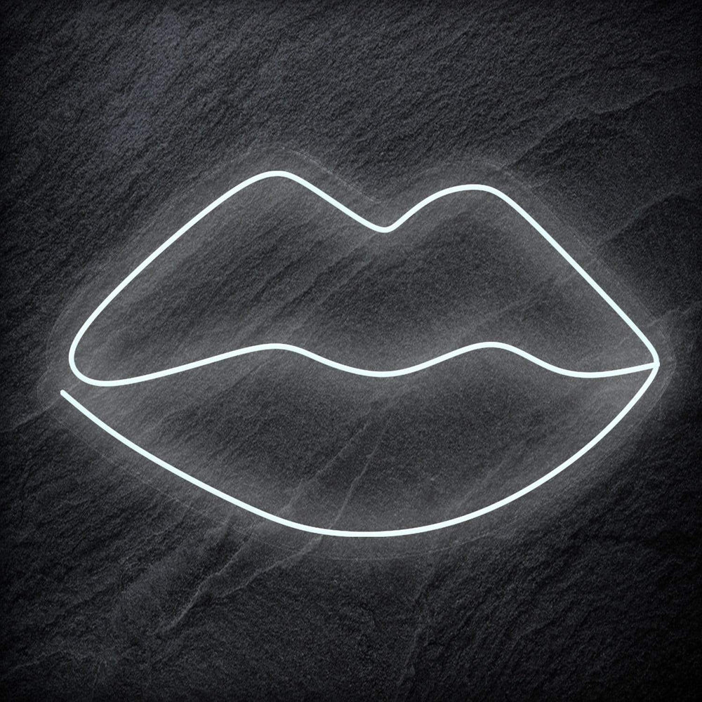 "Lippen" Neonschild Sign - NEONEVERGLOW