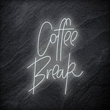 "Coffee Break" LED Neon Schriftzug - NEONEVERGLOW